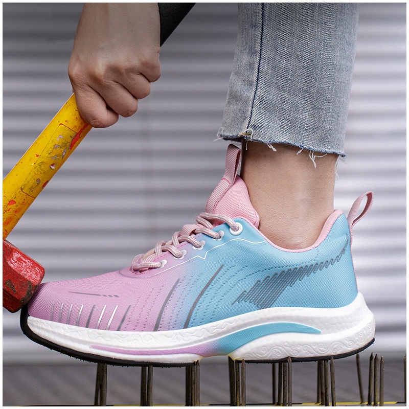 Work Boot Steel Toe - 여성 패션 통기성 강철 발가락 보호대