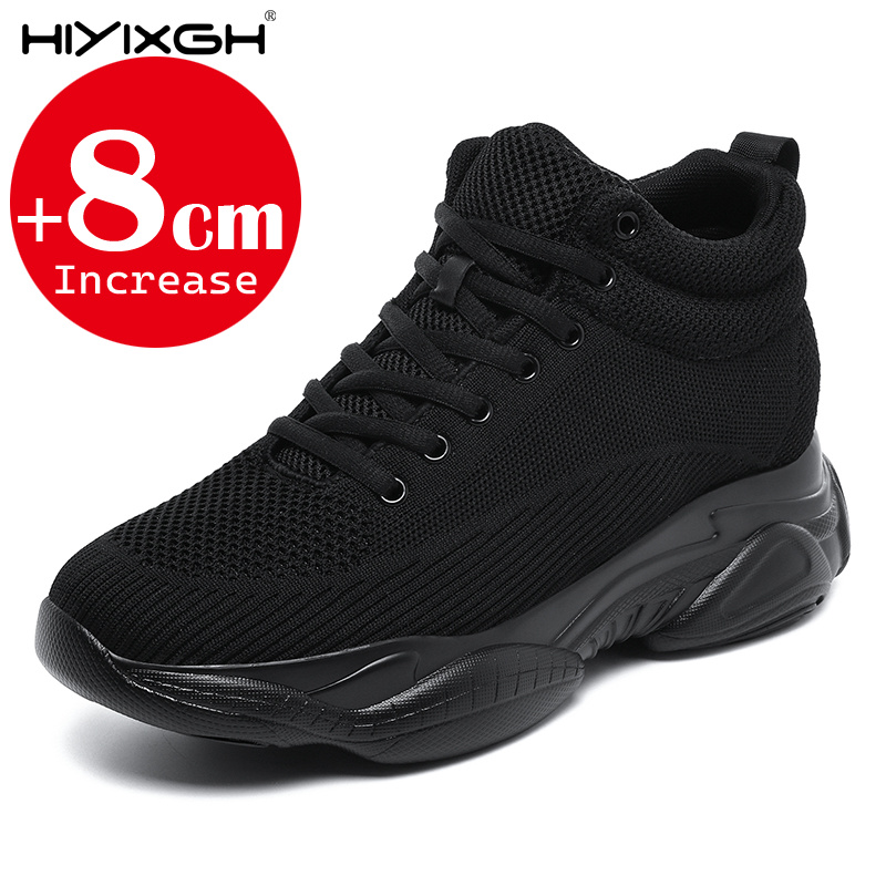 Men'S Shoes With Height Increase - 남성 여성 8cm 높이 증가 운동화