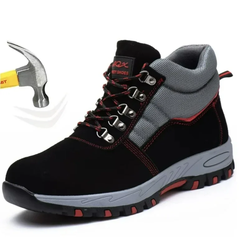 Work Boot Steel Toe - 하이 퀄리티 남성용 워커 스틸 토