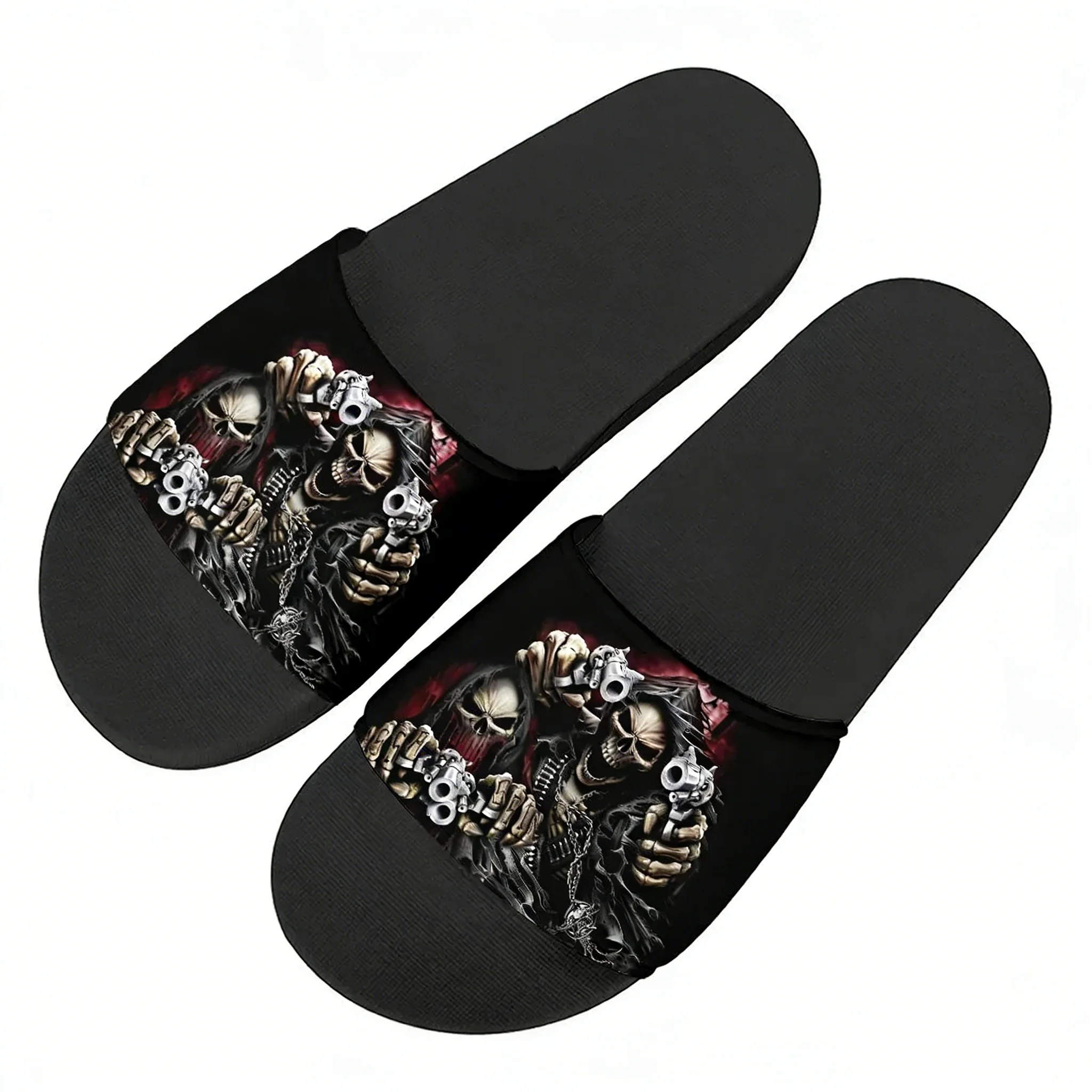 Men Shoes High - 미친같은 해골 슬리퍼 홈 워터 슈즈