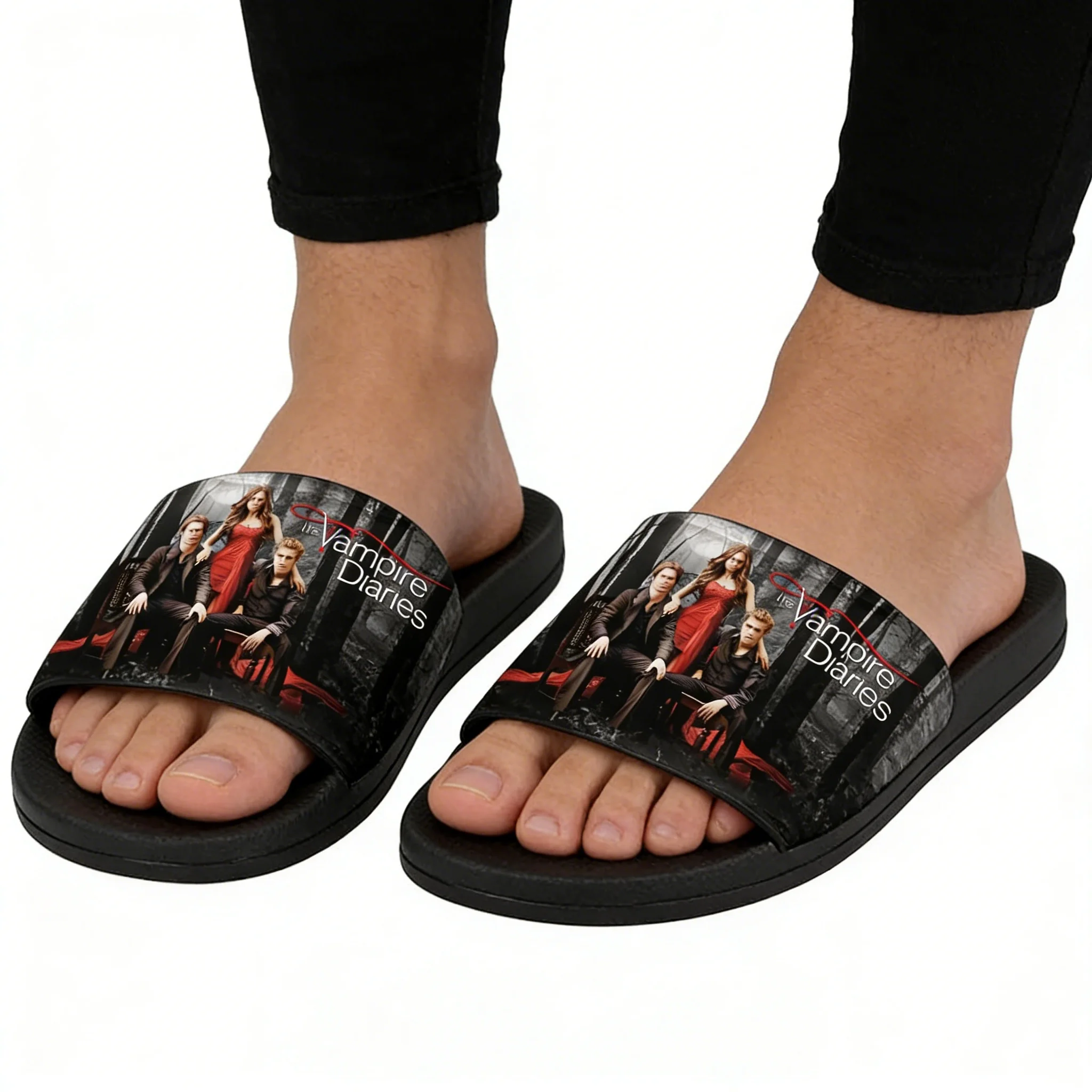 Men Shoes High - 뱀파이어 다이어리 슬리퍼 홈 워터 슈즈