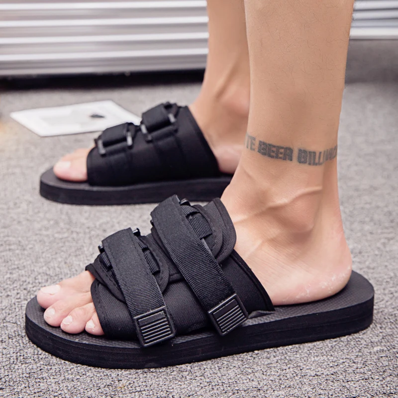 Men'S Shoes Yeezy - 캔버스 캐주얼 커플 슈즈 슬립온 비치