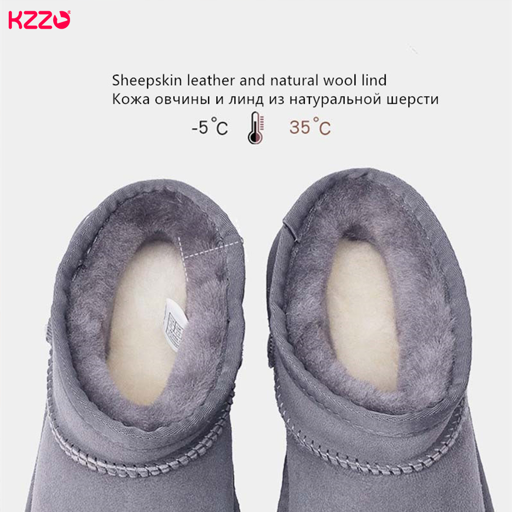 러시아 인기 미니 스노우 부츠 남성 정품 양피 천연 모 - Men Shoes Online 리뷰 및 가격