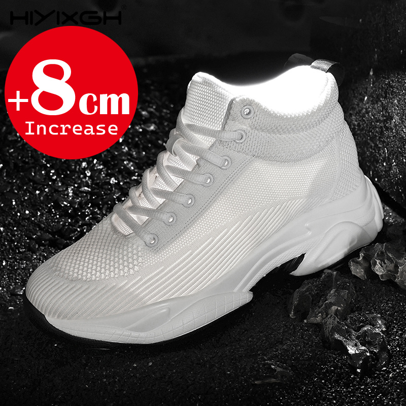 남성 여성 8cm 높이 증가 운동화 메쉬 통기성 하이탑 - Men'S Shoes With Height Increase 리뷰 및 가격