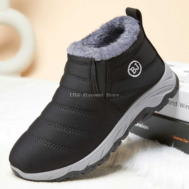 남성용 부츠 여성용 겨울 발목 부츠 따뜻한 인조 모피  - Men Shoes Online 리뷰 및 가격
