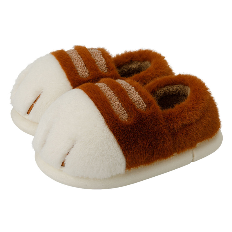 귀여운 입체 고양이 발 슬리퍼 유니섹스 홈 푹신한 슬라 - Loafer Slip On Men 리뷰 및 가격