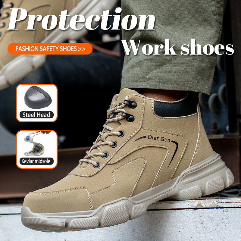 남성용 작업화 스틸 토 슈즈 파괴 불가능한 건설 현장  - Work Boot Steel Toe 리뷰 및 가격