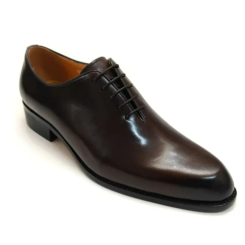 성공적인 남성 가죽 신발 Gentalman 레이스 업  - Oxford Brogue Leather 리뷰 및 가격