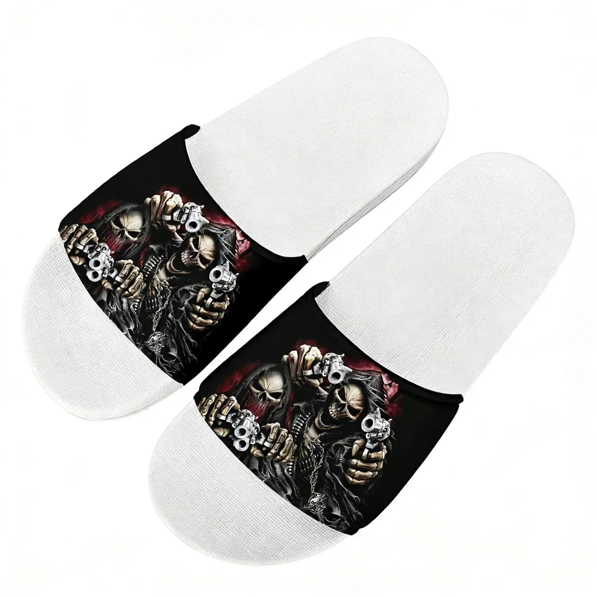 미친같은 해골 슬리퍼 홈 워터 슈즈 레트로 스트릿 남녀 - Men Shoes High 리뷰 및 가격
