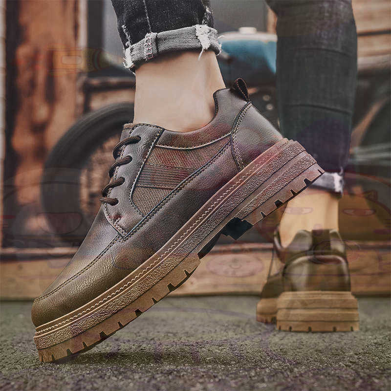 어두운 천연 가죽 패션 트레이너 테니스 남성 운동화 패 - Men'S Shoes Expensive Brands 리뷰 및 가격