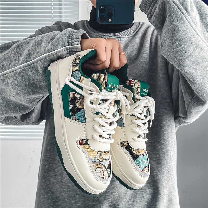 플랫폼 키높이 남성 스케이터 신발 우븐 러닝화 남성 스 - Men'S Shoes With Height Increase 리뷰 및 가격
