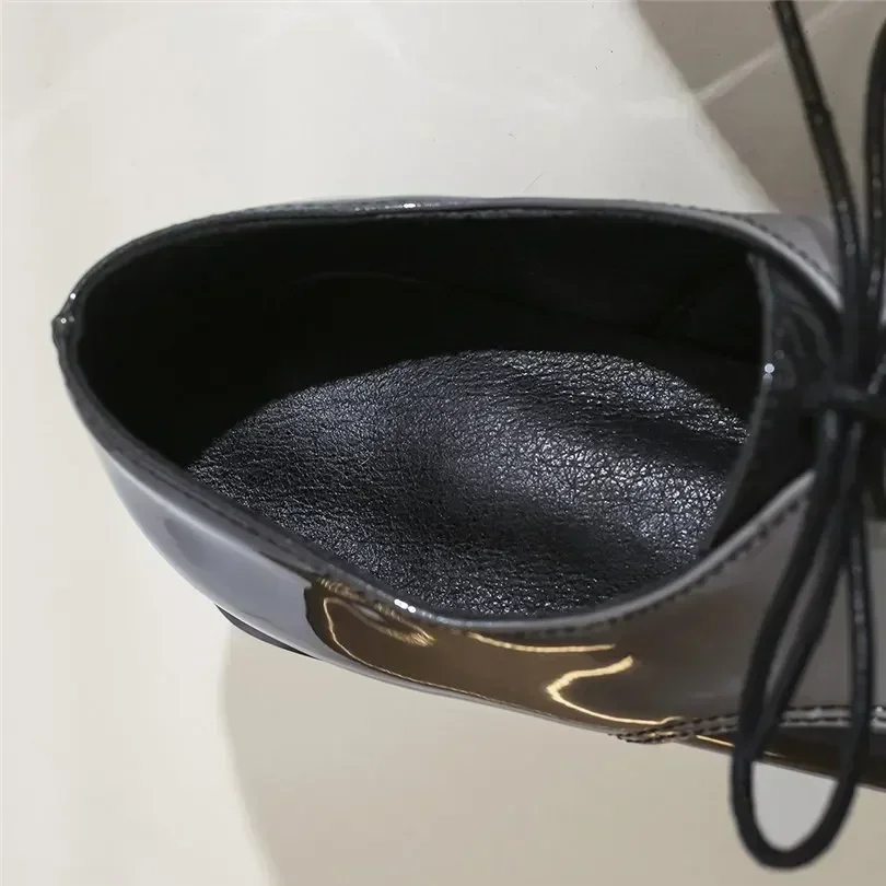 영국 여성 옥스포드 그라디언트 레드 퍼플 특허 가죽 플 - Oxford Brogue Leather 리뷰 및 가격