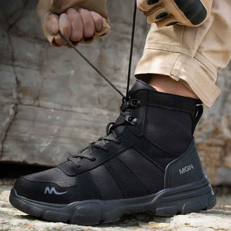 워커 파괴할 수 없는 남성용 안전화, 강철 발가락 신발 - Work Boot Steel Toe 리뷰 및 가격