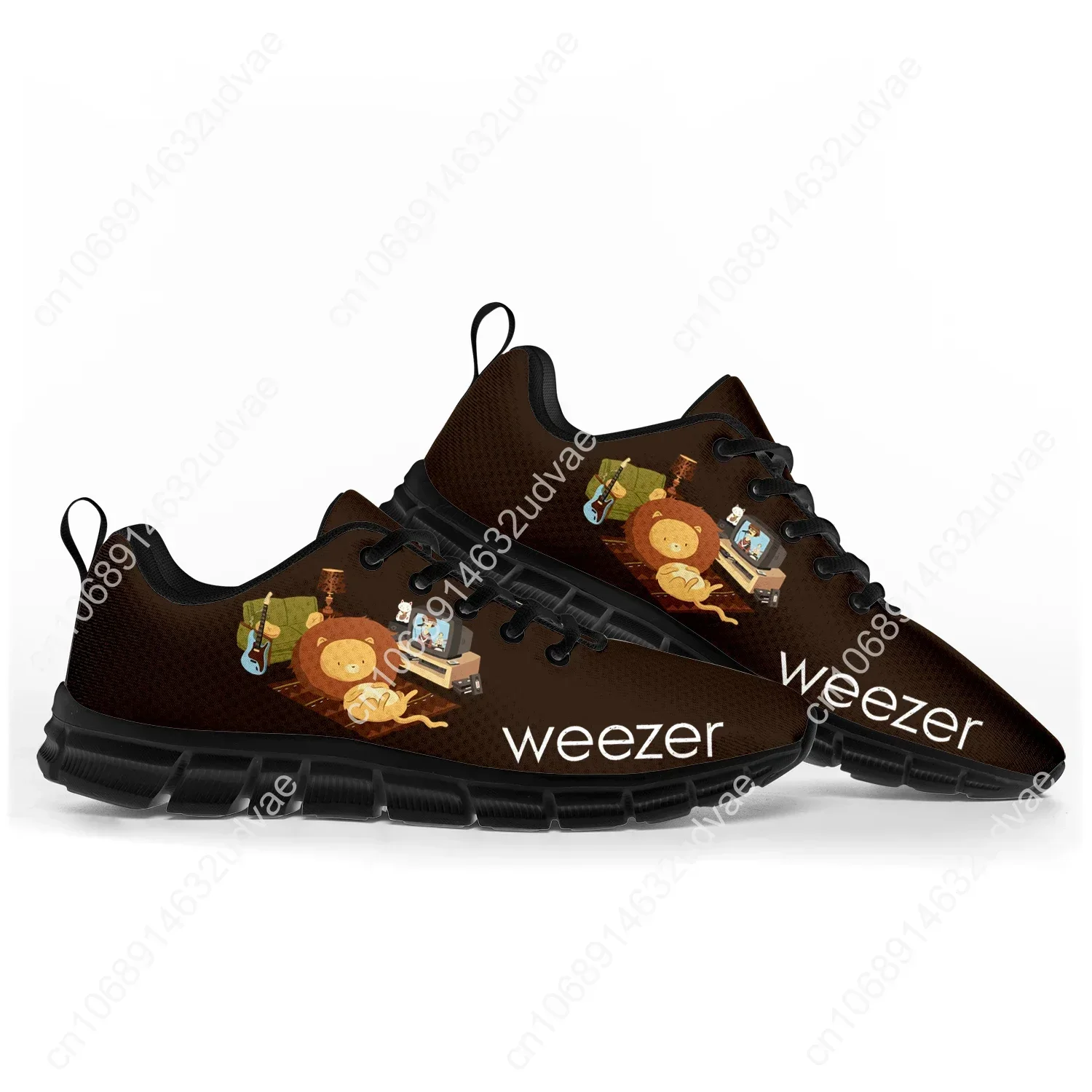 Weezer 스포츠 신발 남성 여성 운동화 팝 록 밴드 - Men Shoes High 리뷰 및 가격