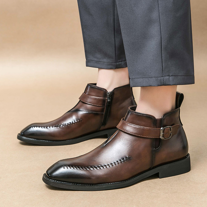 세련되고 부드러우며 편안한 첼시 부츠 브랜드 하이탑 비 - Men'S Shoes Quality Brands 리뷰 및 가격