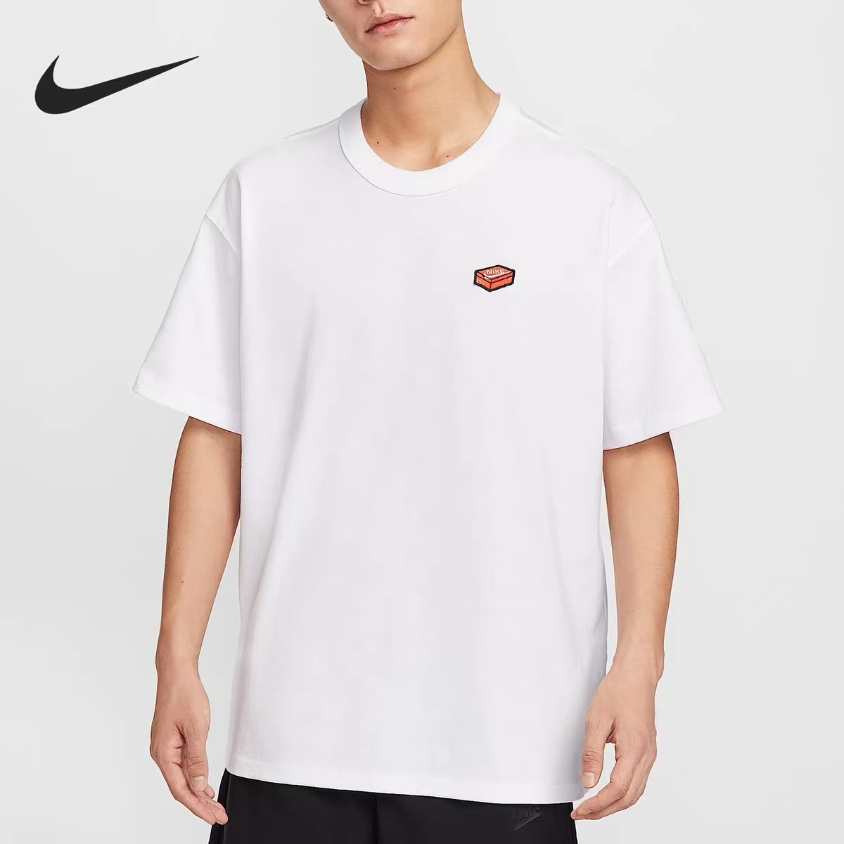 나이키 남성 티셔츠 자수 신발 상자 로고 스포츠 티셔츠 - Men Shoes Nike 리뷰 및 가격