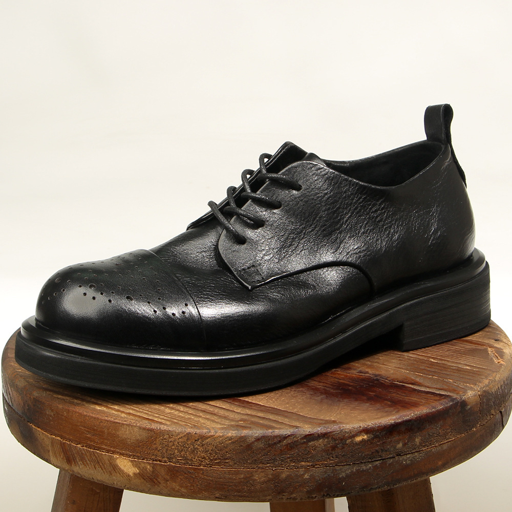 최고 품질 정품 가죽 남성 Brogues 옥스포드 복고 - Oxford Brogue Leather 리뷰 및 가격