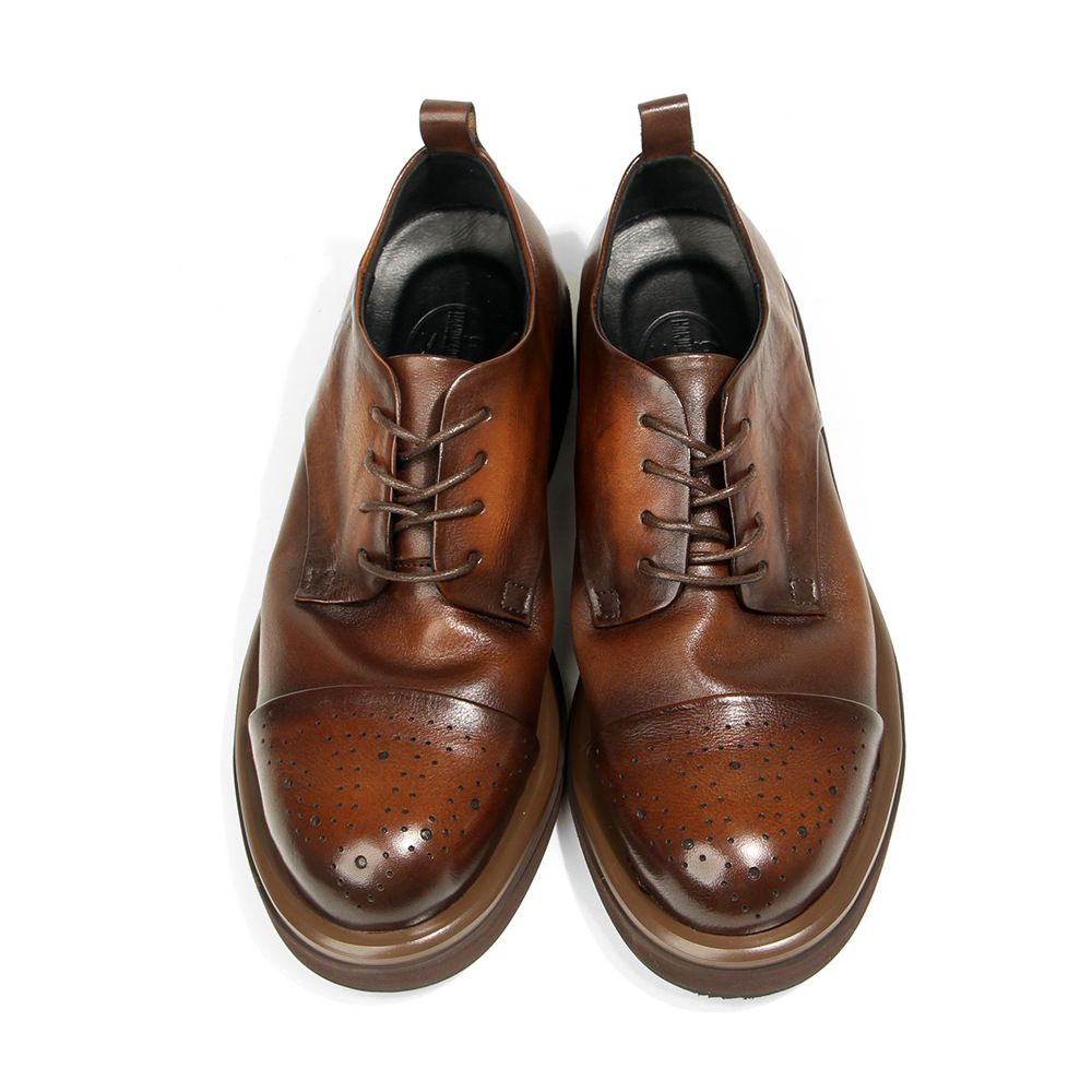 최고 품질 정품 가죽 남성 Brogues 옥스포드 복고 - Oxford Brogue Leather 리뷰 및 가격