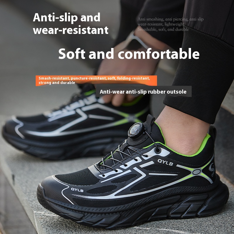 남성용 작업 안전 부츠 강철 발가락 신발 가볍고 통기성 - Work Boot Steel Toe 리뷰 및 가격