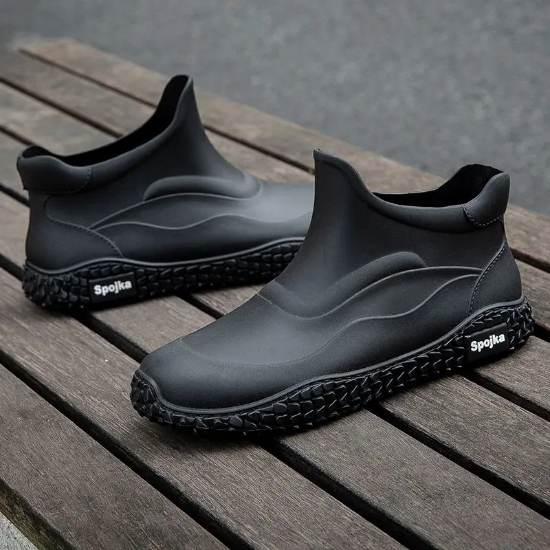 남성용 오피스 한국 스타일 숏 레인 부츠 알파벳 플라스 - Men Shoes Offer 리뷰 및 가격