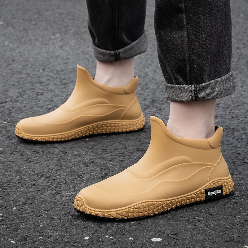 남성용 오피스 한국 스타일 숏 레인 부츠 알파벳 플라스 - Men Shoes Offer 리뷰 및 가격