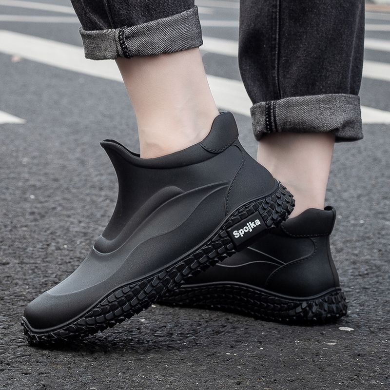 남성용 오피스 한국 스타일 숏 레인 부츠 알파벳 플라스 - Men Shoes Offer 리뷰 및 가격