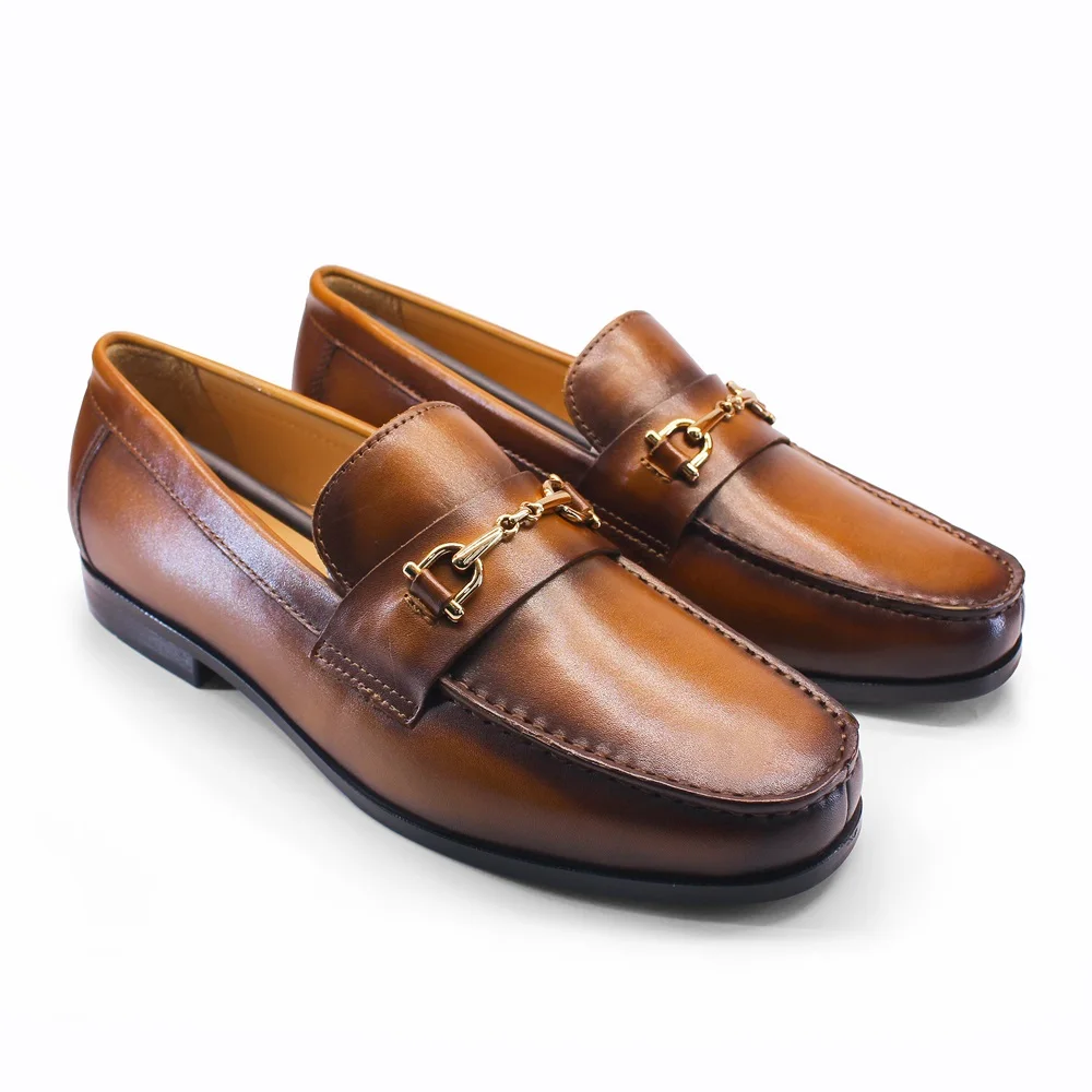남성 로퍼 드레스 슈즈 라운드 토 포멀 비즈니스 슬립온 - Loafer Slip On Men 리뷰 및 가격