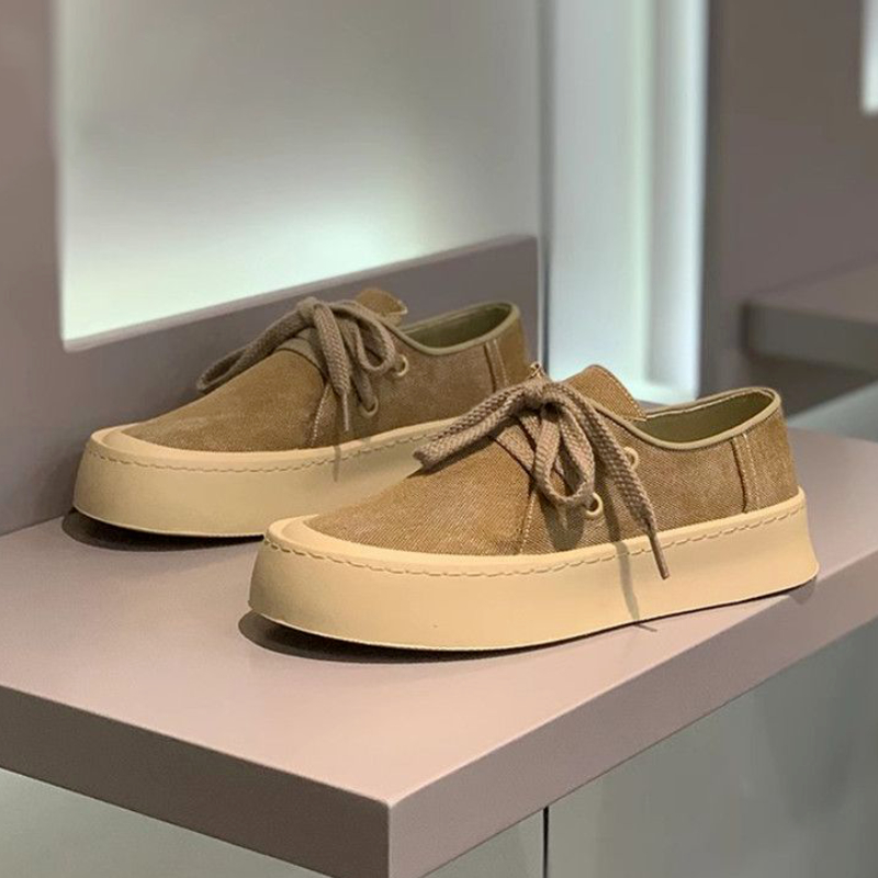 청키 라운드 토 스니커즈 한국 스타일 신발, 저렴한 남 - Men Shoes Offer 리뷰 및 가격