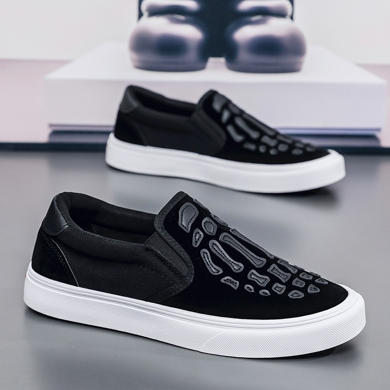 남성용 맞춤형 캔버스화, 플랫, 로퍼, 슬립온, 스케이 - Loafer Slip On Men 리뷰 및 가격