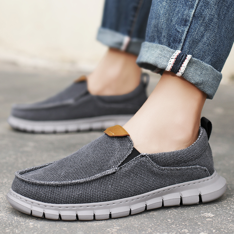 여름 통기성 운동화 남성 캔버스 신발 슬립 온 로퍼 남 - Loafer Slip On Men 리뷰 및 가격